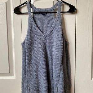 Light Blue/Grey Long Sleeve Sweater